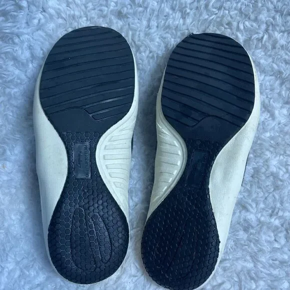 Lazy Steps Gray Slip-on Loafer Casual Slide Slipper Natural Latex Footbed SZ11